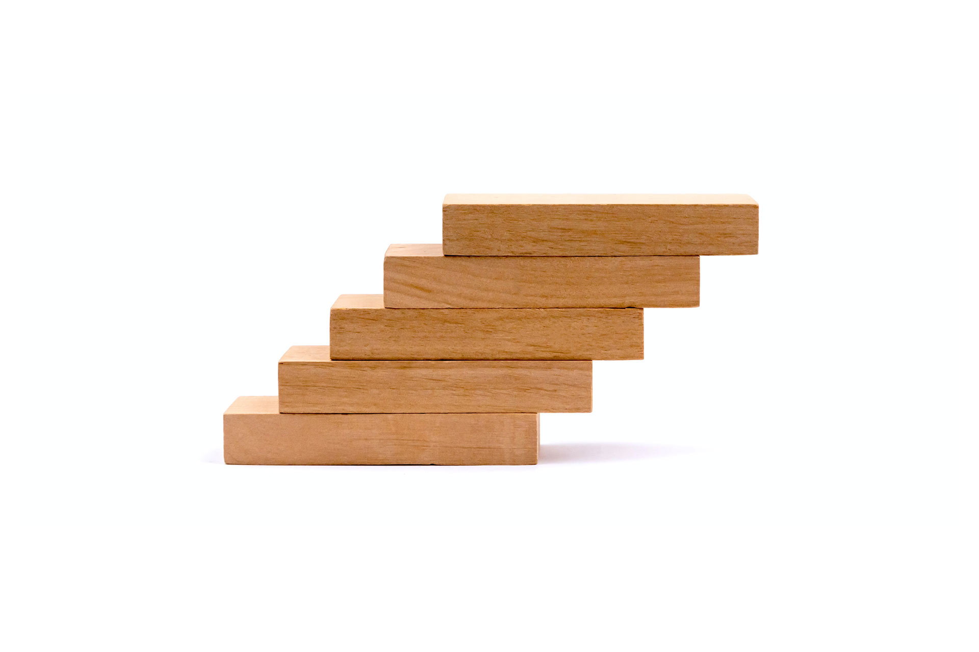 Croissance en escalier